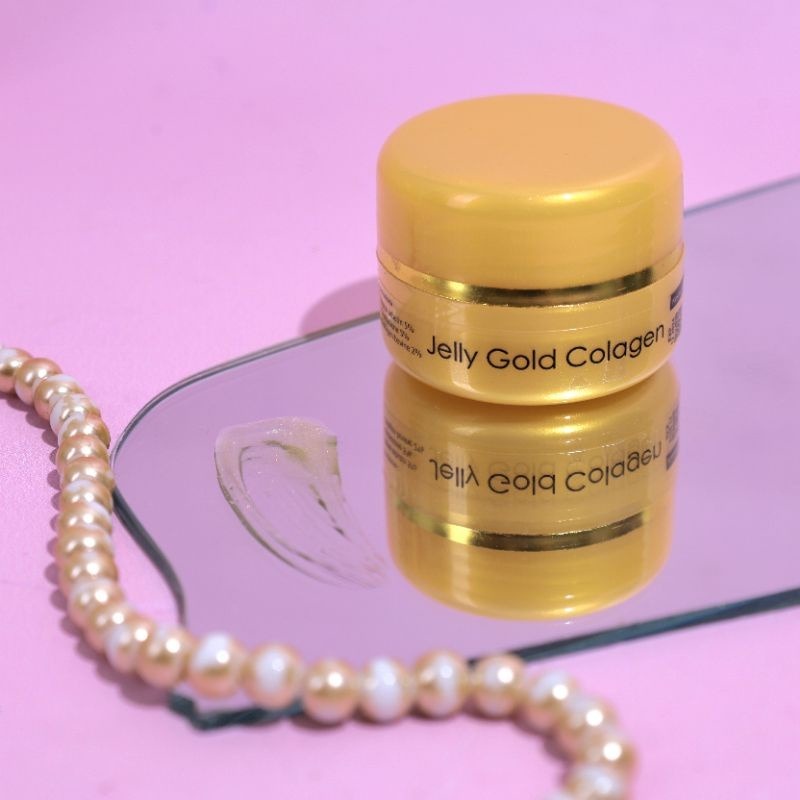 GOLD GEL COLLAGEN ORIGINAL || JELLY GOLD COLLAGEN || JELLY GOLD GLOWING ORIGINAL ASLI
