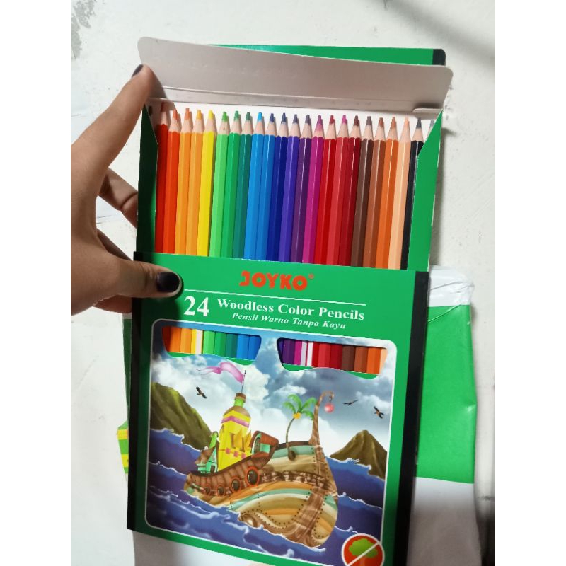 

pensil warna joyko panjang isi 24cps
