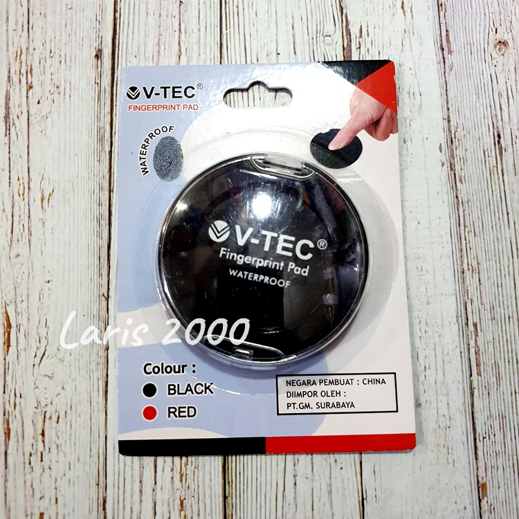 

Fingerprint Pad V-tec / Bak Tinta Cap Stempel Sidik Jari
