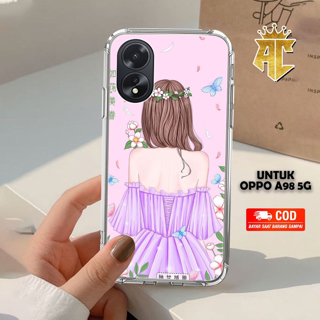 CASE OPPO A98 5G - Casing OPPO A98 5G Terbaru 2023 AERO STORE [ MOTIF 44 ] Silikon OPPO A98 5G - Cas