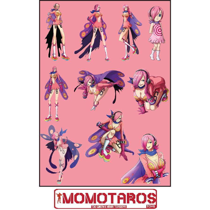 

Sticker murah antiair transparan Reiju solo one piece 1 pc