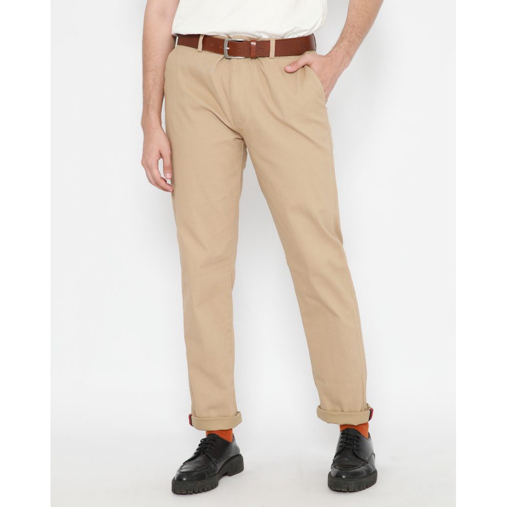 MALL Erigo Chino Pants Caprio Brown Unisex ?