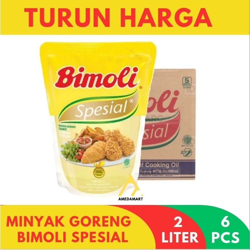 

Bimoli Spesial Minyak Goreng 2 Liter Pouch 1 Dus