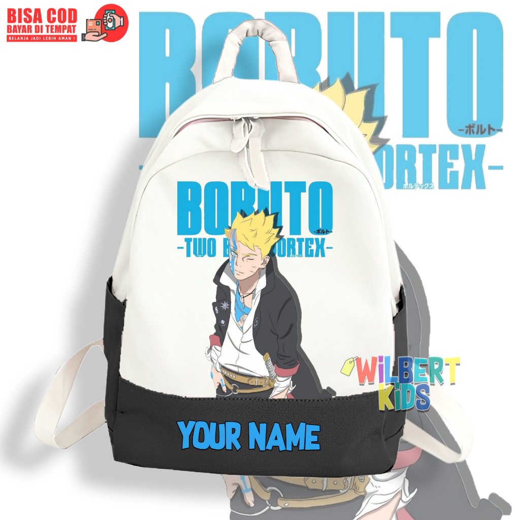 Tas Anak TK/PAUD Boruto / Ransel Anak Boruto Naruto