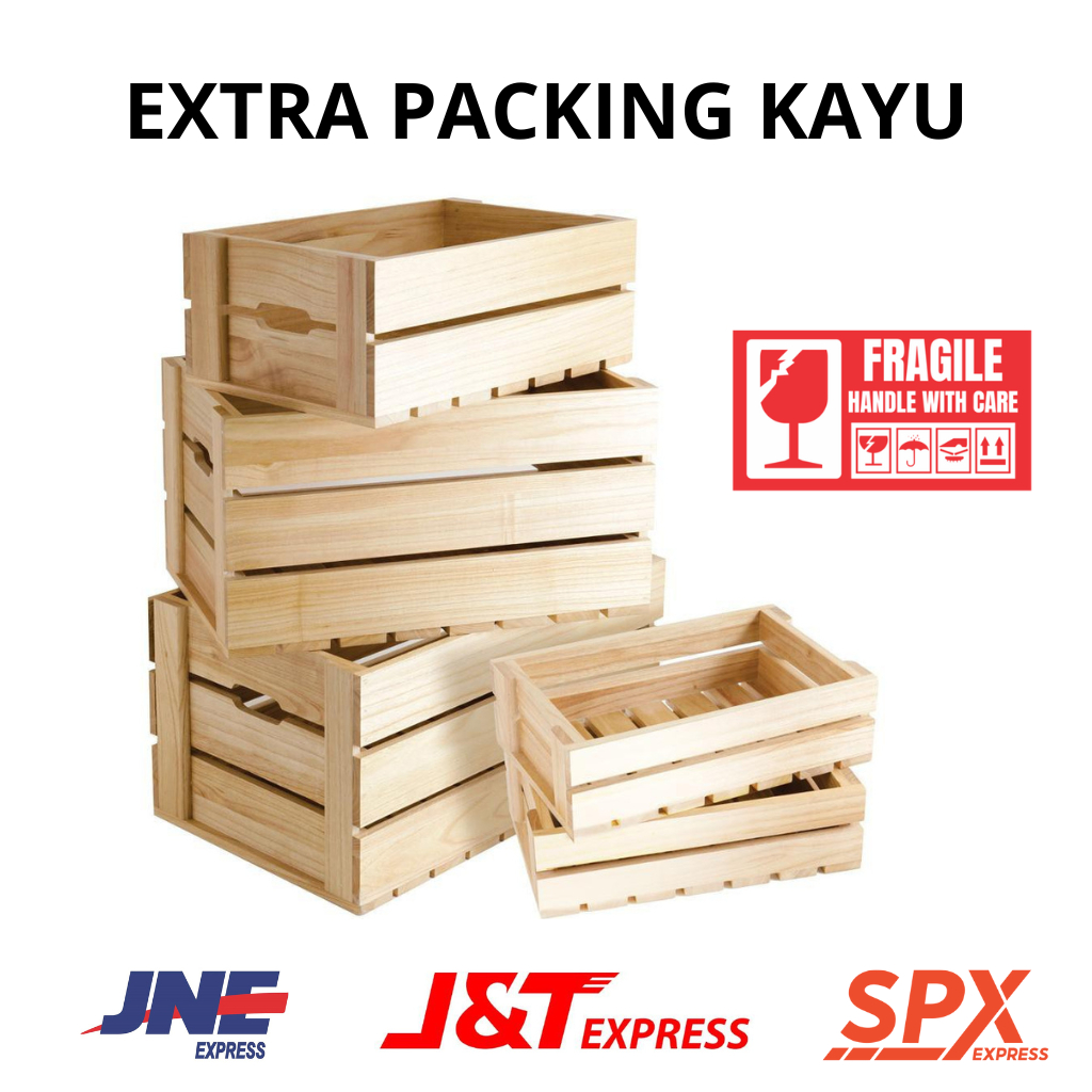 

Ekstra Packing Kayu/ Pelindung Produk/ Extra Tambahan Packing Kayu