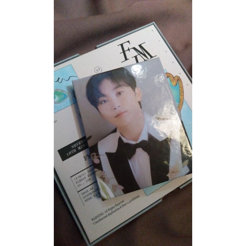 [READY STOK] SHARING BOOKLET + BINDER SVT FML CARVER (SEUNGKWAN)