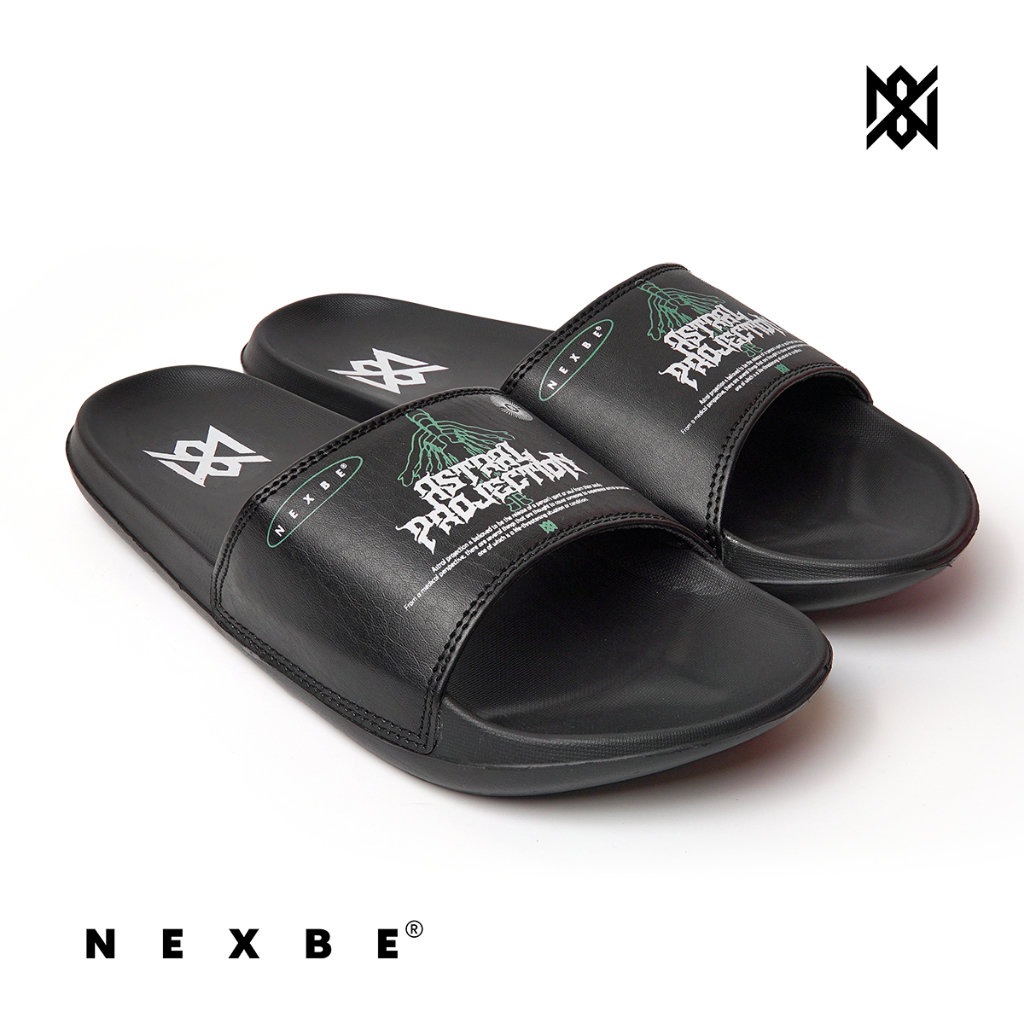 Nexbe - Sendal Slip On Astral Projection Hitam