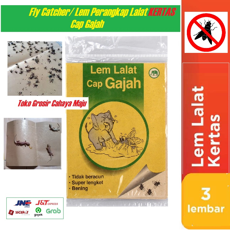 Lem Lalat Kertas Cap Gajah
