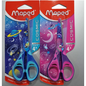 

Gunting Anak 4 Th 13 cm Cosmic Maped Scissors Tangan Kidal dan Kanan