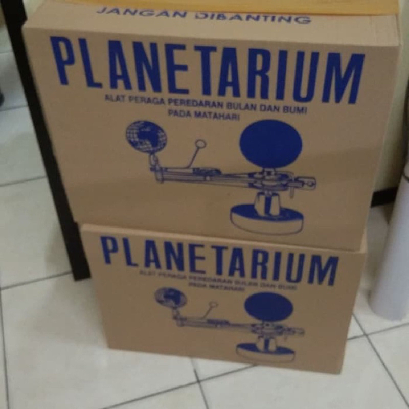 Peraga pendidikan model gerhana Model Planetarium IPB A