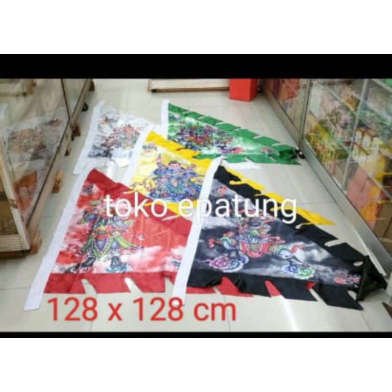 bendera ngoya/ ngo ya/ 5 jendral kun ciong- 128cm