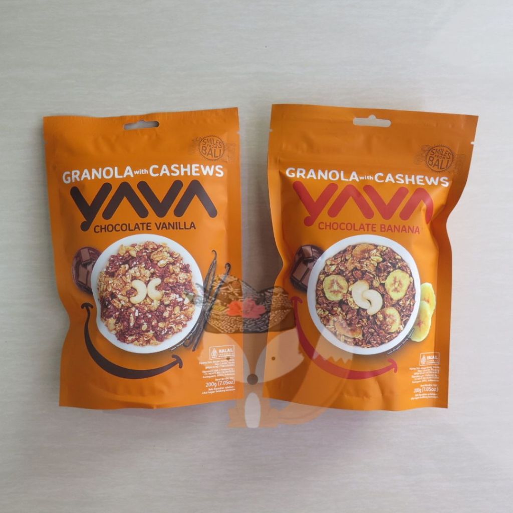 

YAVA Granola Cereal Halal Sarapan Diet dari Bali - 200gr