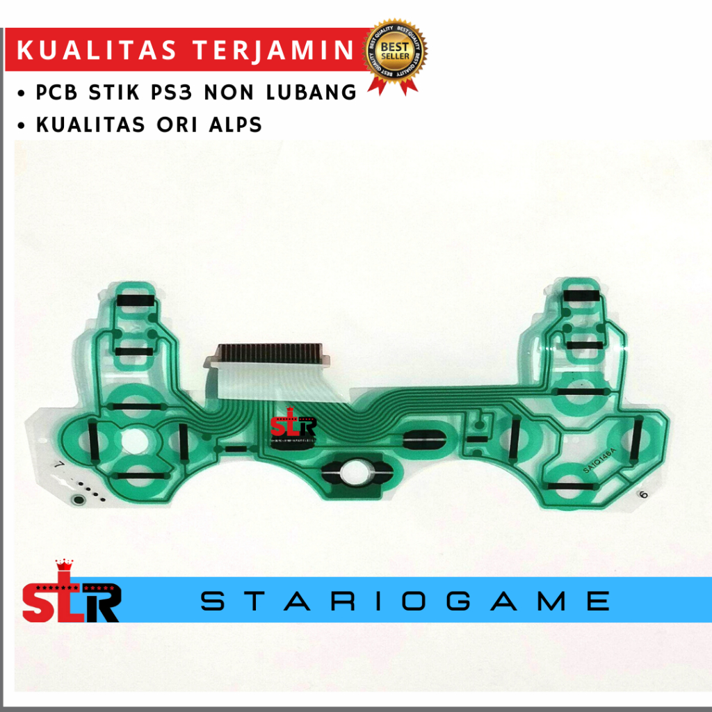Pcb stik ps3 ori SIXAXIS Pcb stik ps3 om ori mesin non getar