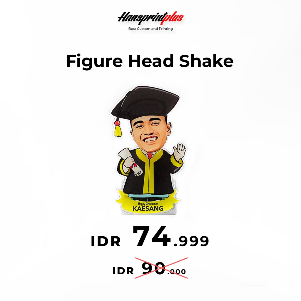 Figure Head Shake Akrilik Custom