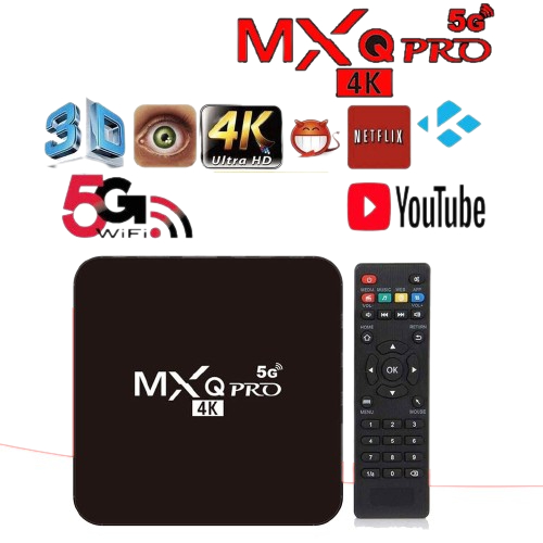 Diskon Android Tv Box Mxq Pro 5G 4K Ultra Hd / dapat merubah TV Lama anda menjadi TV Online / Smart 
