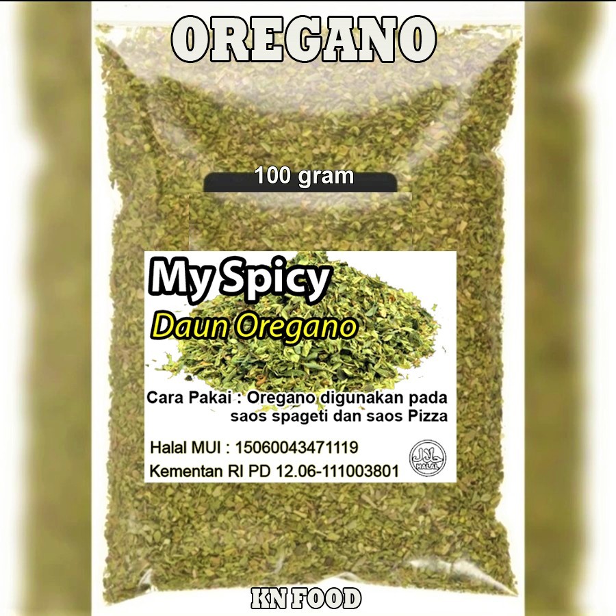 

Jual Oregano Leaves - 100 gram- Daun Oregano Kering