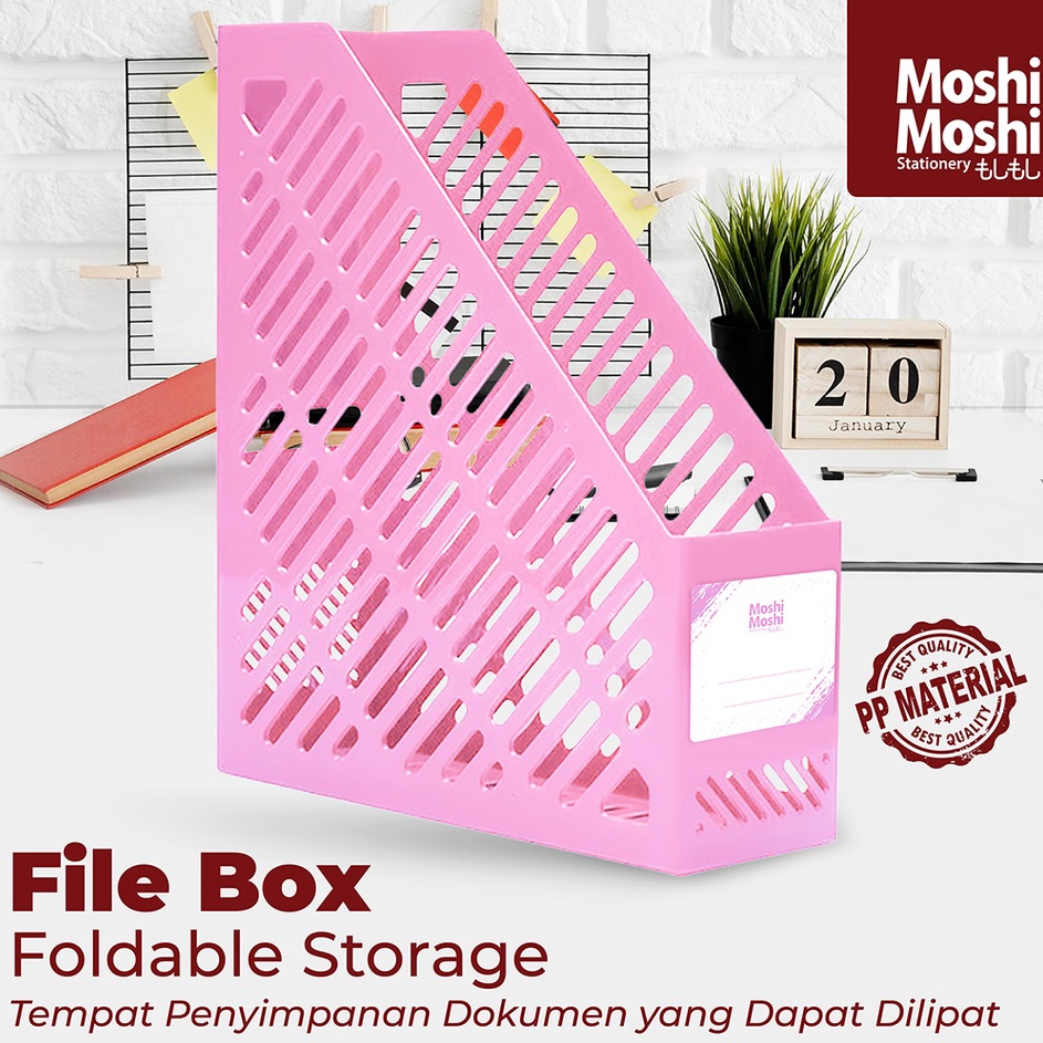 

Sale File Box Moshi Foldable Storage Tempat Penyimpan Lipat Dokumen Kantor