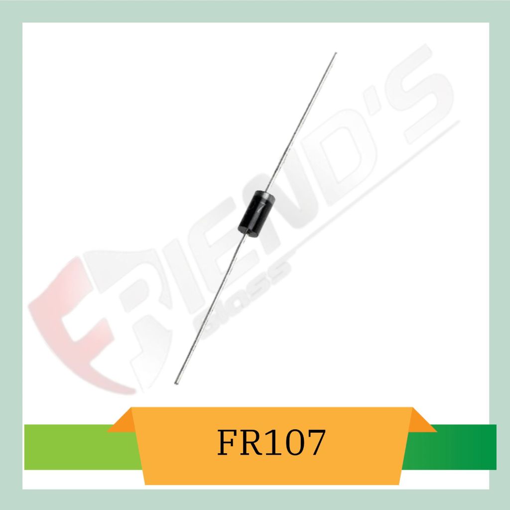 FR107 FR 107 1A 1000V MIC DIODA DIODE FAST RECOVERY RECTIFIER DO-41