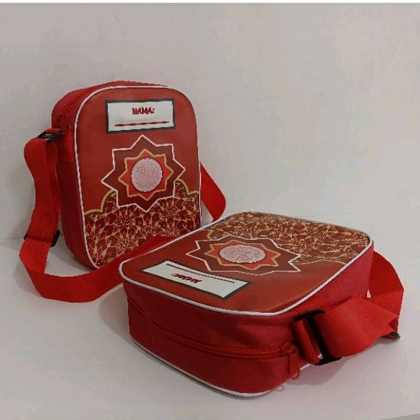 tas selempang / bahu anak mengaji al qur'an ready stok