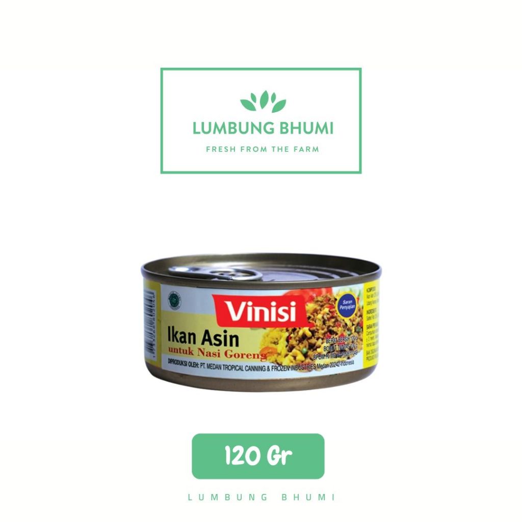 

VINISI Ikan Asin Nasi Goreng 120 Gr 1 Pcs - Lumbung Bhumi