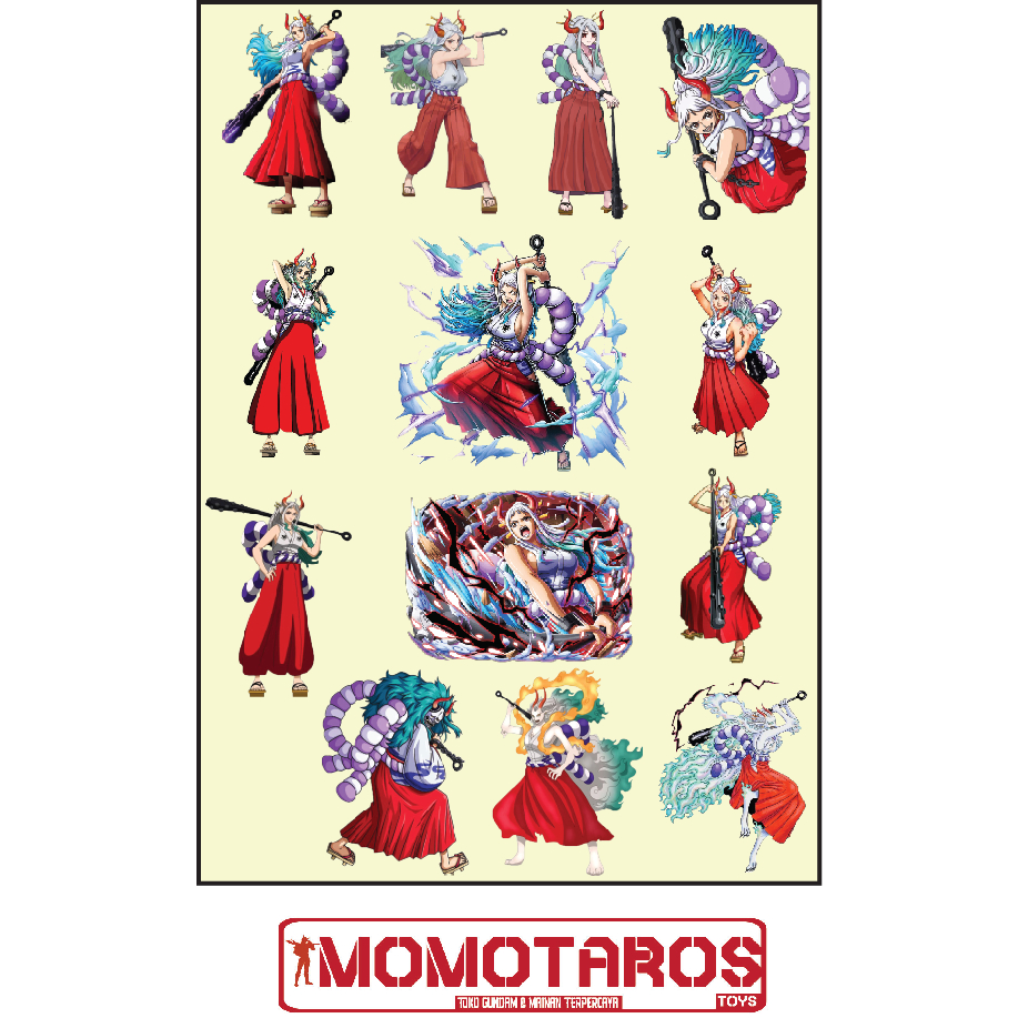 

Sticker murah antiair transparan Yamato solo one piece 1 pc