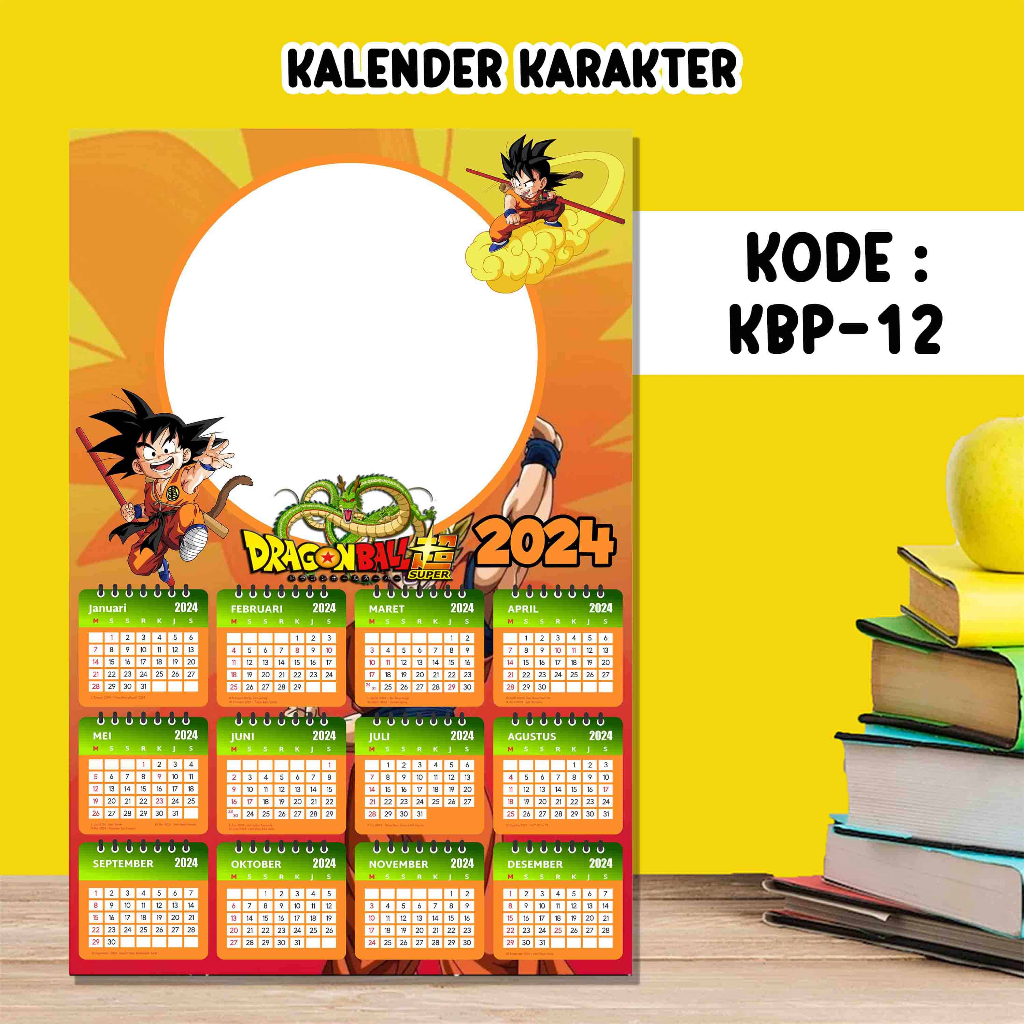 

KBP 01-25 KALENDER KARAKTER | KALENDER DINDING | KALENDER CUSTOM | KALENDER 2024