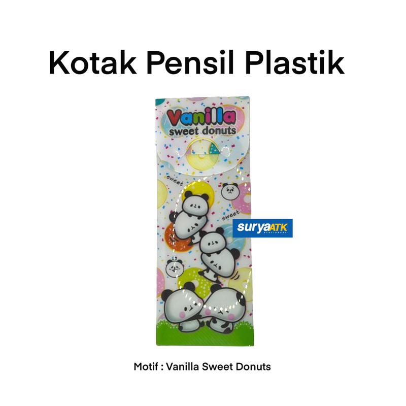 

Kotak Pensil KIKY Plastik Gambar Kartun