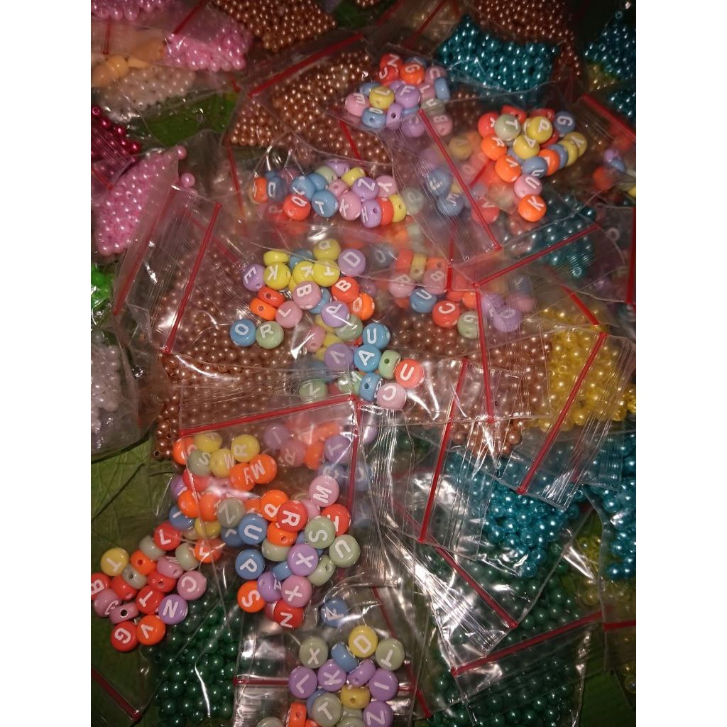 Mote Manik Mute Mote Mutiara sintetis ringan Diameter 6mm