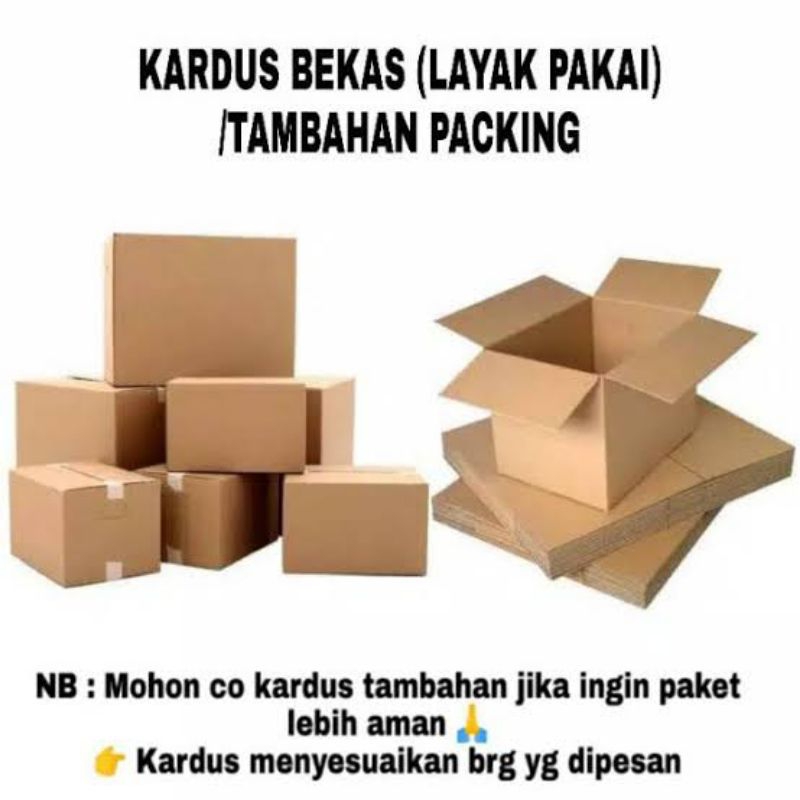 

KARDUS TAMBAHAN PACKING / PENGAMAN PACKAGING