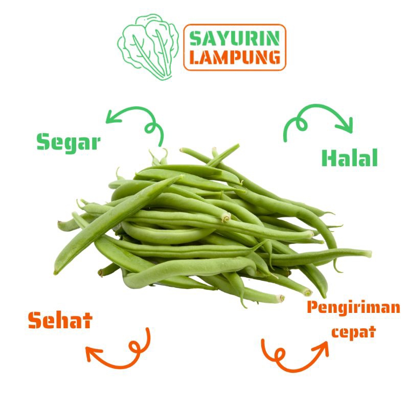 

buncis segar sayur buncis 250gr - SAYURin LAMPUNG