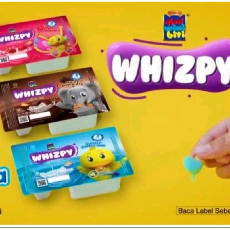

tini wini biti colek whizpy dari konimex, biskuit lucu karakter dengan saus colek berbagai rasa