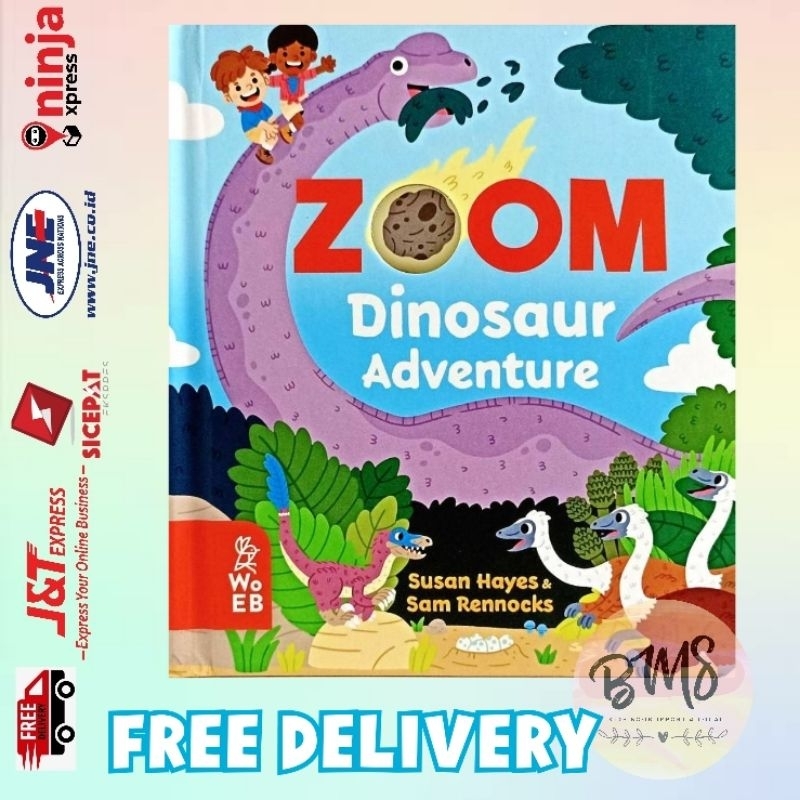 Zoom Dinosaur Adventure Board book