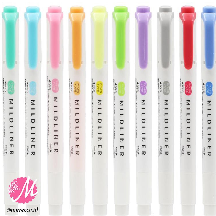 

Kirim Langsung ZEBRA MILDLINER WKT-7 TWIN TIP HIGHLIGHTER Baru