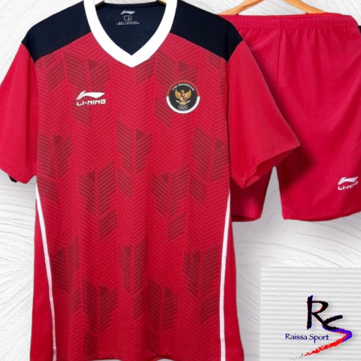 ✴Promo✴ STELAN JERSEY TIMNAS INDONESIA JERSEY FUTSAL STELAN JERSEY SEPAK BOLA/BADMINTON DEWASA TERBA