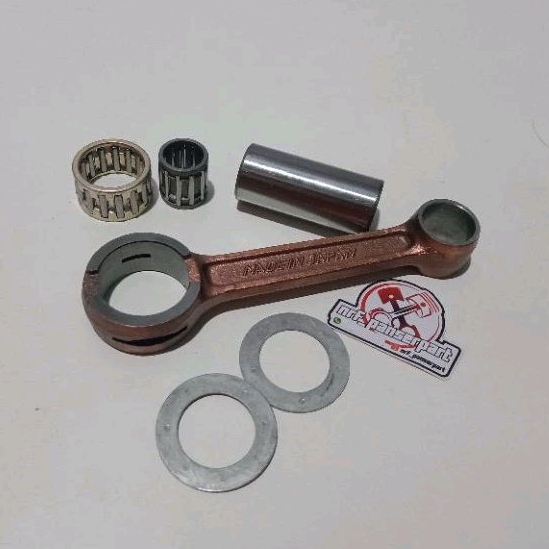 STANG SEHER RGR// CONROAD PISTON SET SUZUKI RGR 12B NDP/RIKO