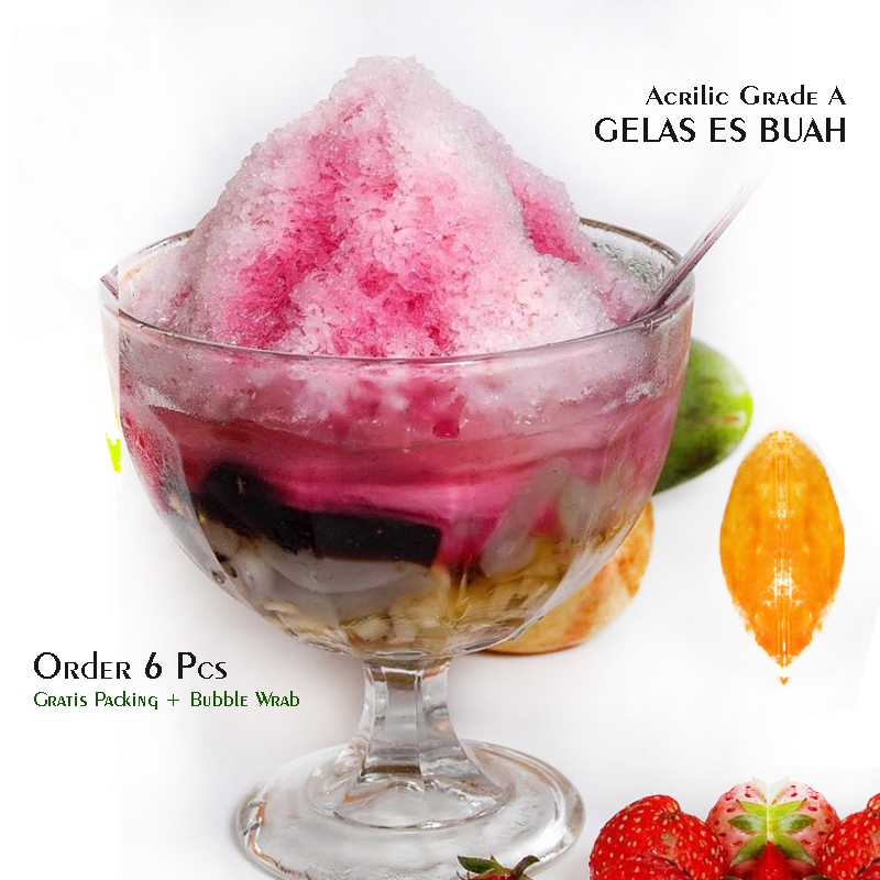 KEYZA - GELAS ACRYLIC |GELAS ES BUAH AKRILIK MURAH