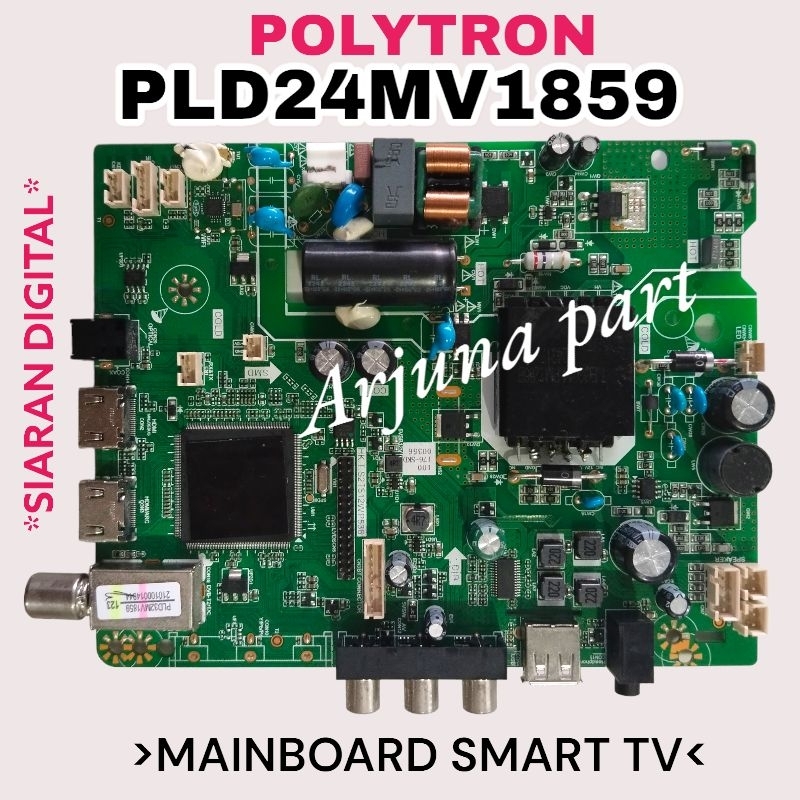 MAINBOARD TV POLYTRON PLD24MV1859 / MB TV POLYTRON PLD24MV1859 / MESIN TV POLYTRON PLD24MV1859 / MOD