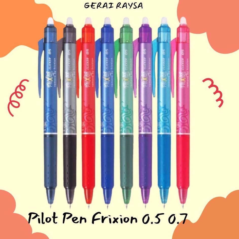 

Super Promo PILOT FRIXION 0.5 0.7 ➻➶✱✼