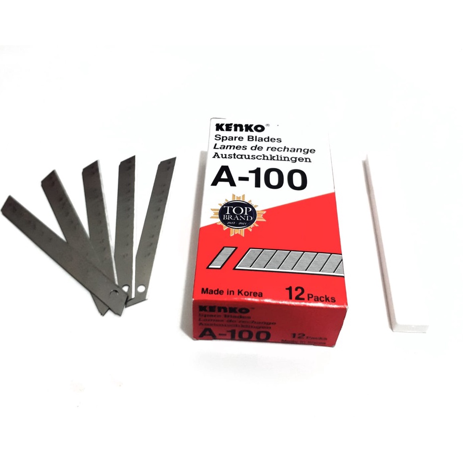 

Super Promo Harga Grosir (6packs/30pcs ) Refill Cutter KENKO Kecil A-100 ORIGINAL