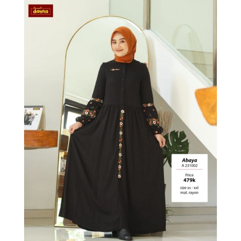 gamis//abaya Dannis dewasa terbaru by rumah dannis