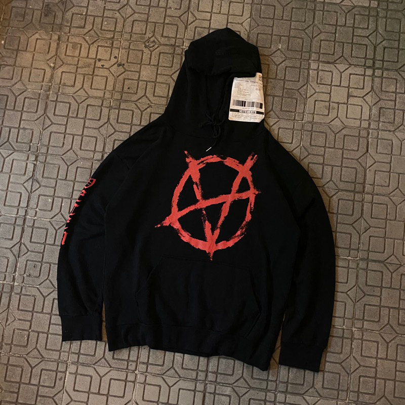 Hoodie VETEMENTS Anarchy sz L oversize