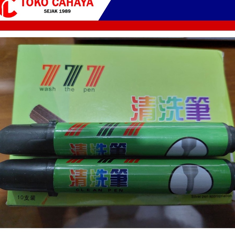 

Laris Penghapus Pen Silver Pola Clear Pen Stock Banyak