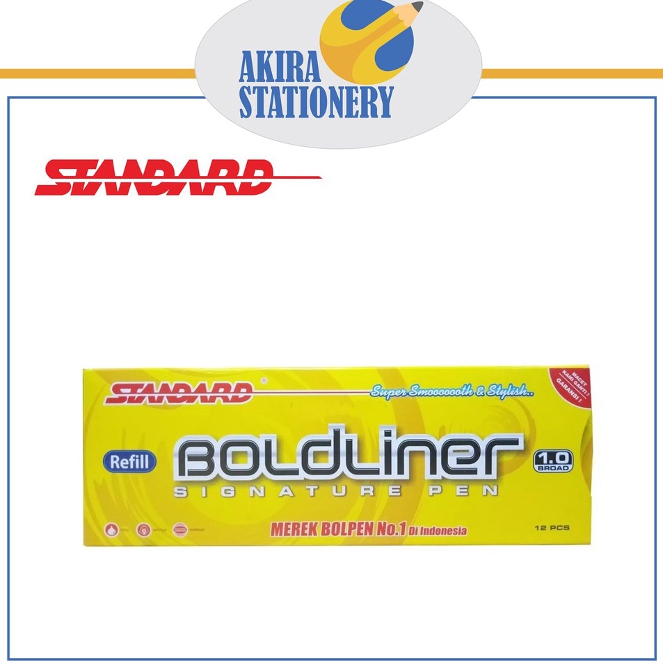 

Diskon Promo REFILL PEN/ ISI TINTA PULPEN STANDARD BOLDLINER SIGNATURE PEN 1.0 Jual