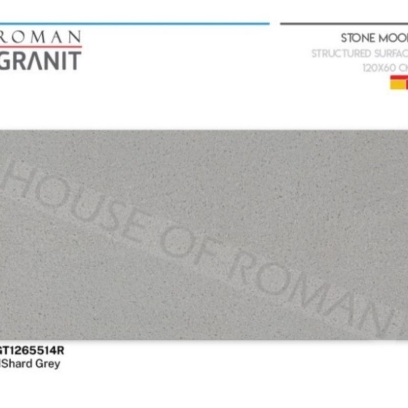 Roman Granit GT1265514R dShard Grey 60x120