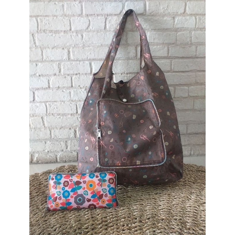 Tas tote bag lipat