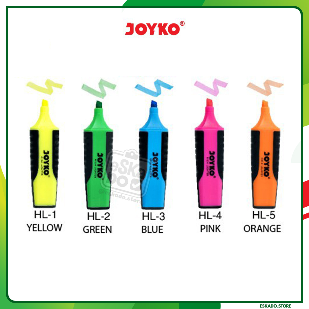 

Joyko Highlighter Penanda Berwarna