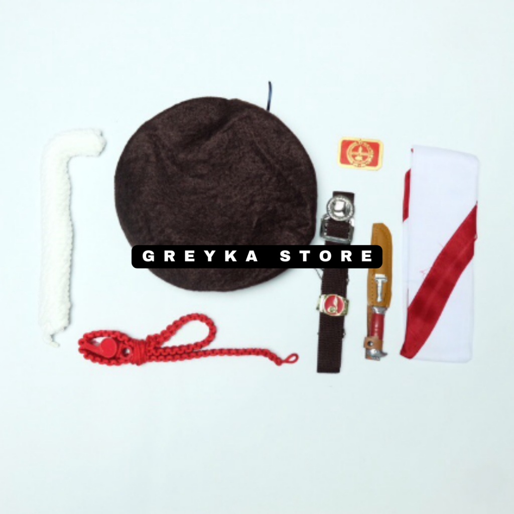 Alat Perlengkapan Pramuka Cowok Laki Cewek Perempuan Lengkap Sekolah SD