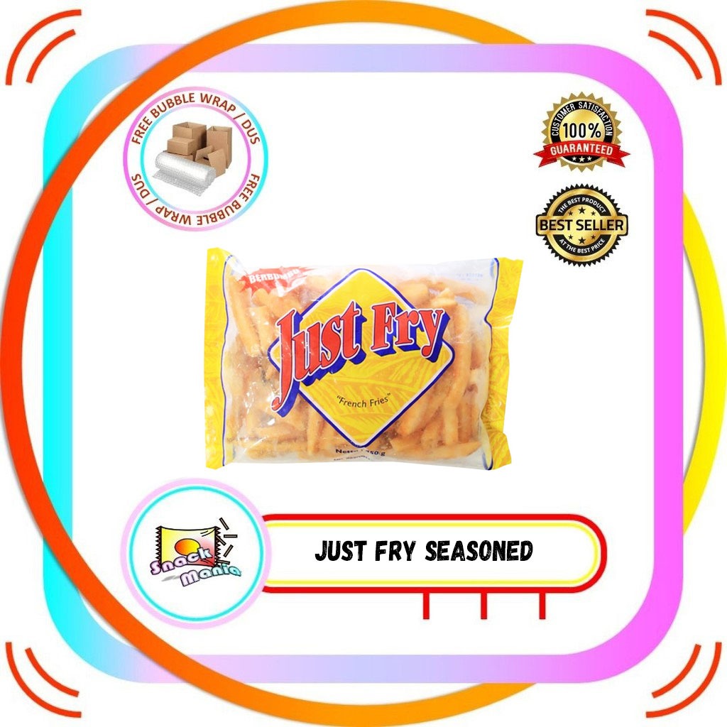 

Just Fry Seasoned French Fries ~ 450 gr Kentang Goreng Berbumbu 500