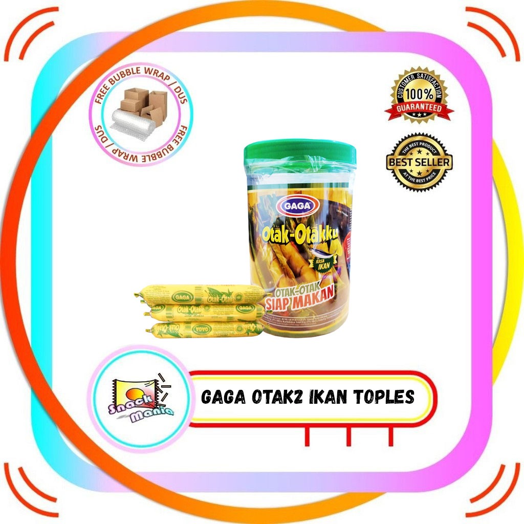 

Gaga Otak Otakku Ikan TOPLES 24 pcs x 18 gr