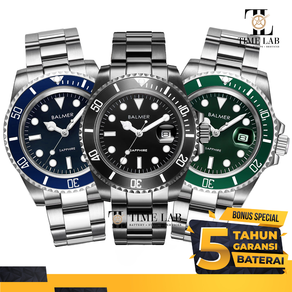 JAM TANGAN PRIA BALMER B-7918MC / B 7918MC ORIGINAL | TIMELAB